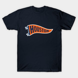 Houston Pennant - Navy T-Shirt